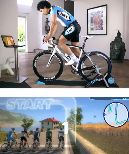 Tacx Genius fietstrainer Eurosport actie