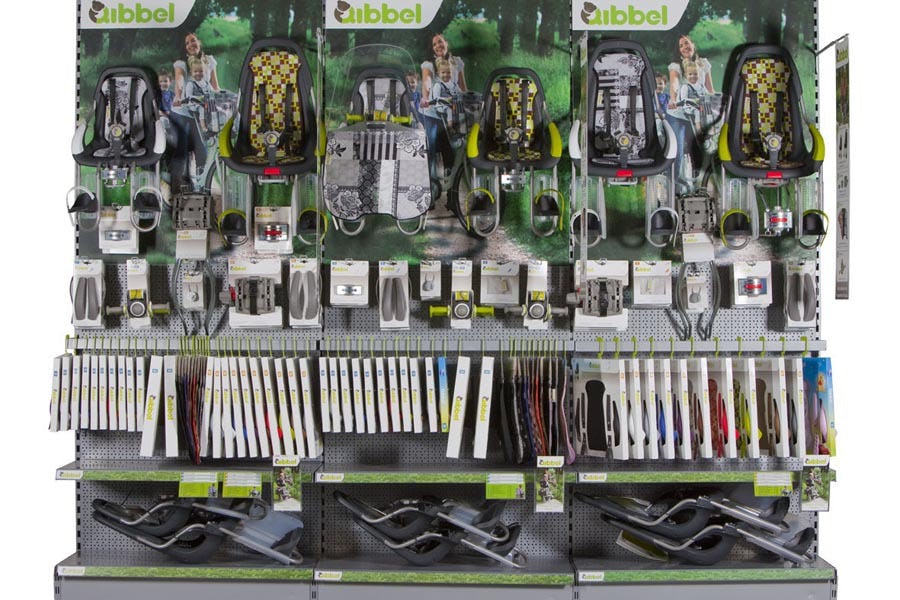 Qibbel plaatst 1.000e meter schappresentatie