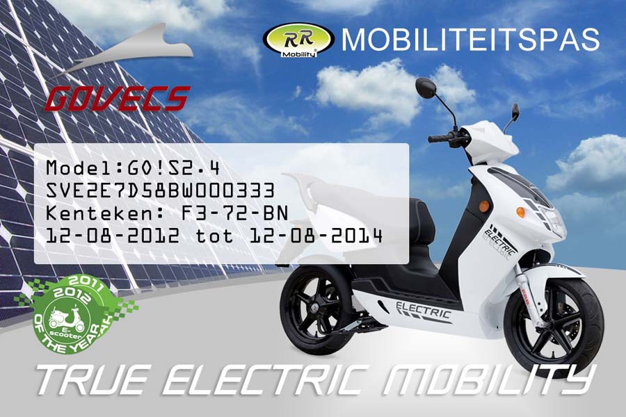 GOVECS introduceert ANWB Mobiliteitspas