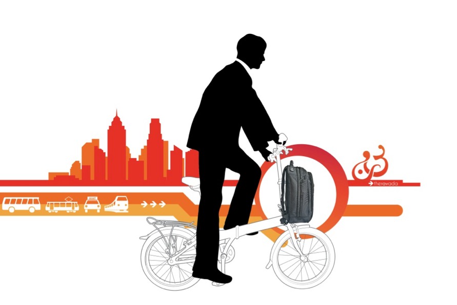 Het systeem bestaat uit een bevestigingsbeugel en een tas. Met de tas kan tot 25 liter of 10 kg vervoerd worden.