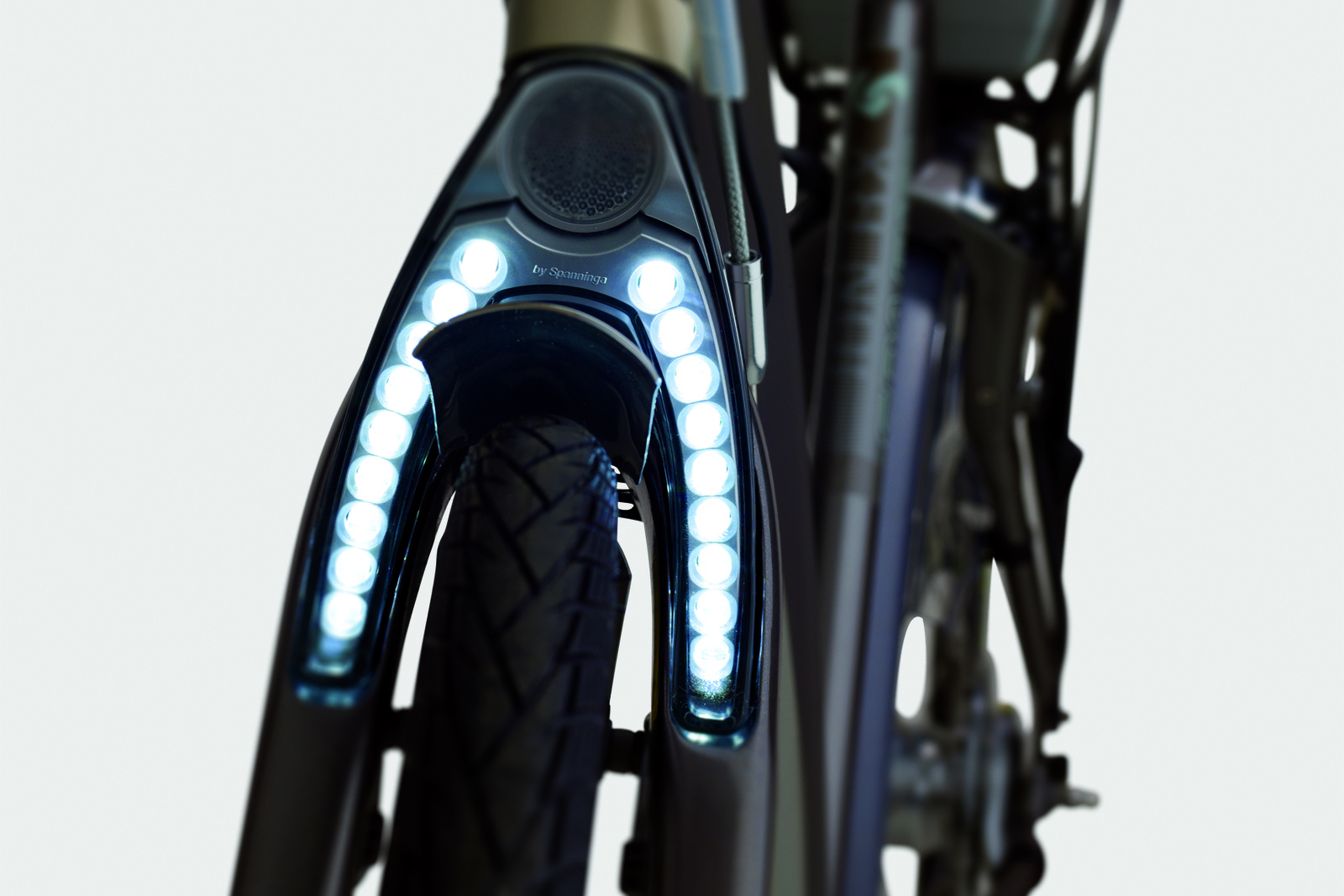 Sparta krijgt de GIO award voor onder meer innovatief design, zoals de SL-18 koplamp van de ION RX+ die verwerkt is in de voorvork.