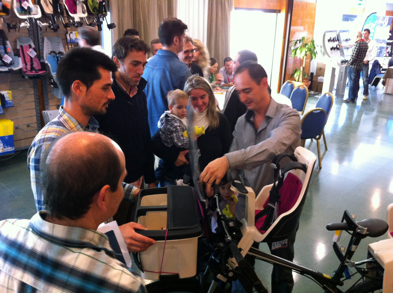 Veel interesse voor Bobike op de huisshow van Macario.