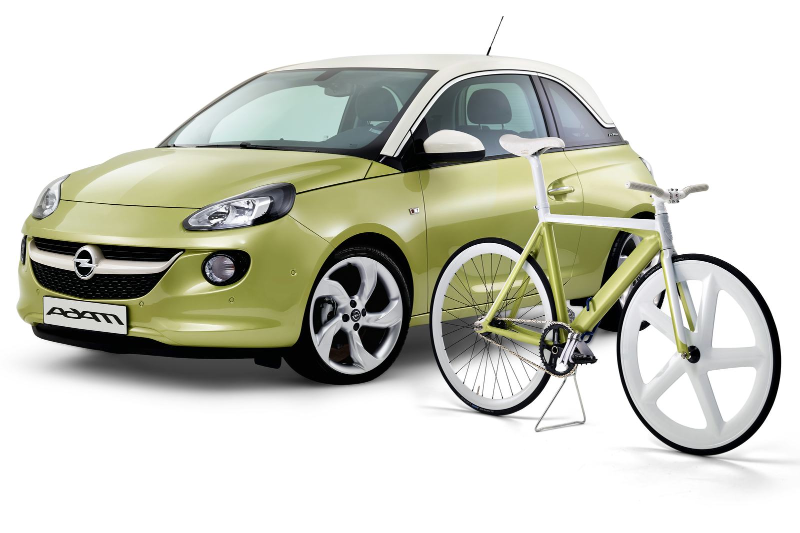 Bij elke Opel Adam een Fixie in bijpassende kleur.