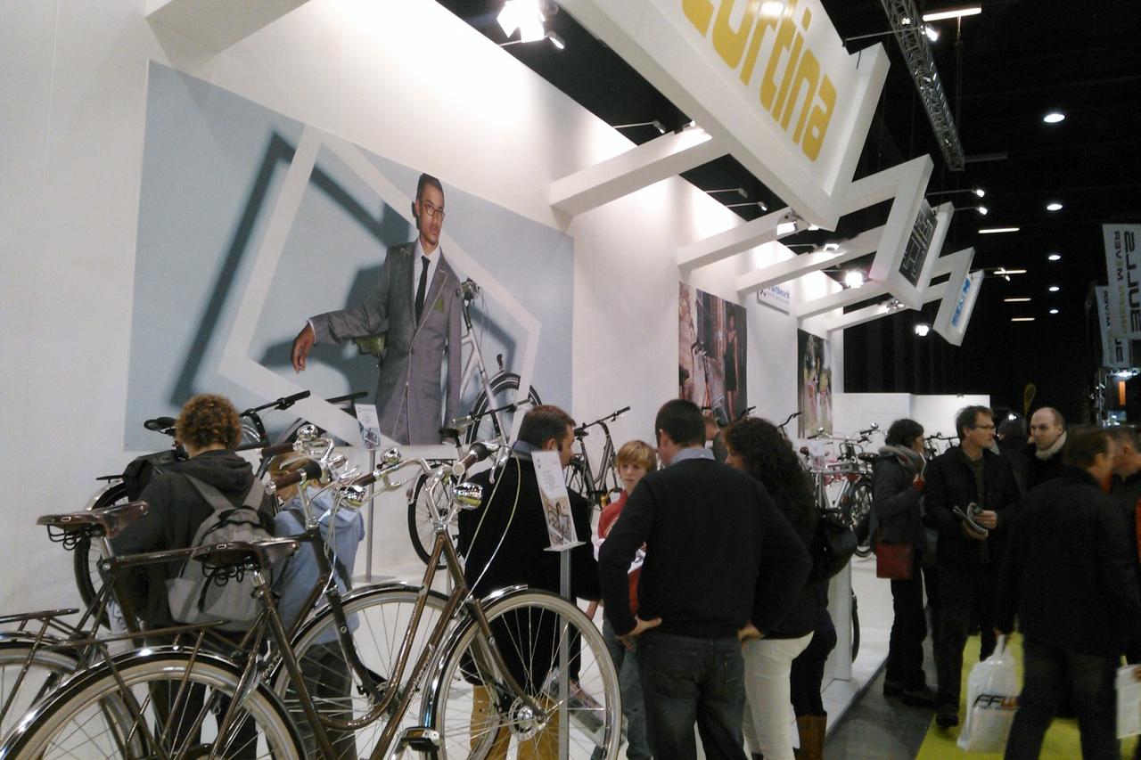 De lifestyle fietsen van KCU trokken veel belangstelling op Velofollies.