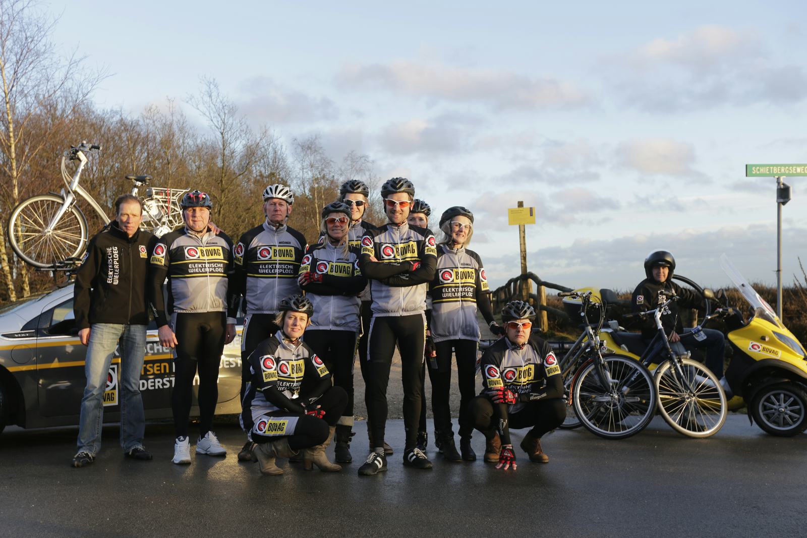 BOVAG fietsbedrijven kunnen een certificaat halen als erkend mechaniciën van de wielerploeg.