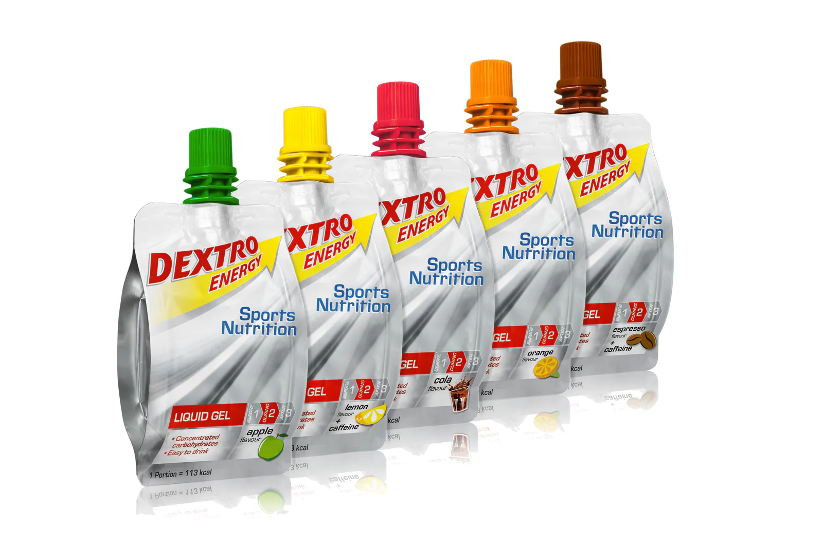 Dextro gelletjes nu in vijf smaken verkrijgbaar.