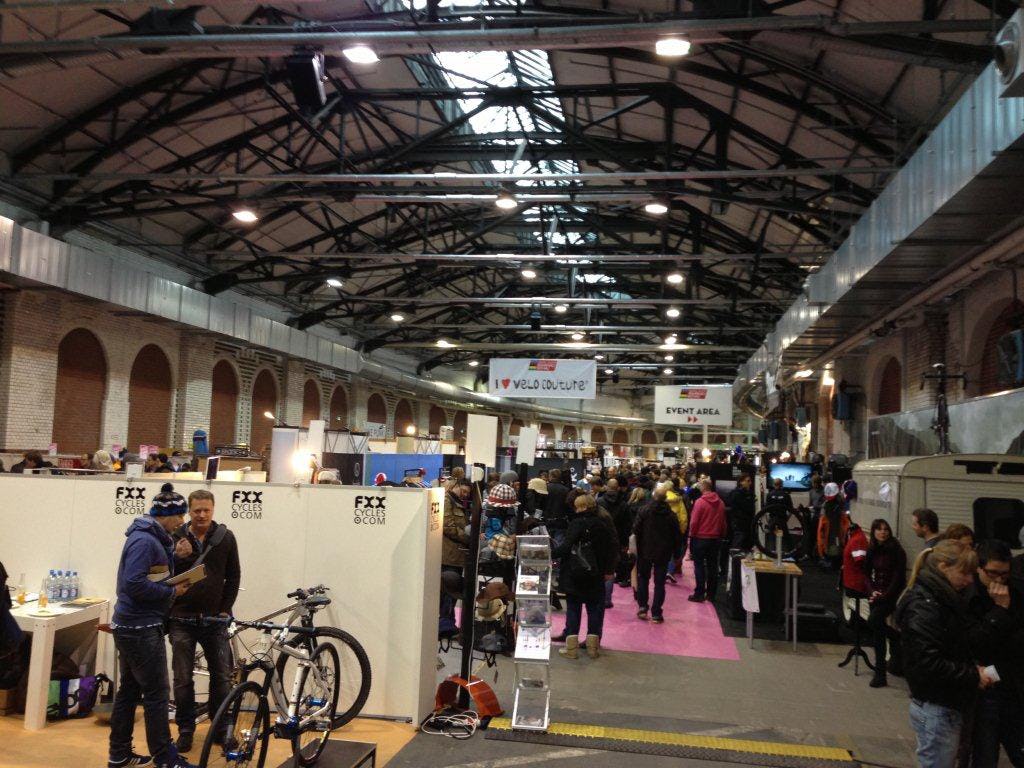 De Berliner Fahrrad Schau 2013: 13.000 young urban visitors in een weekend.