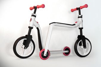 Van step naar loopfiets in een handomdraai met Scoot & Ride.