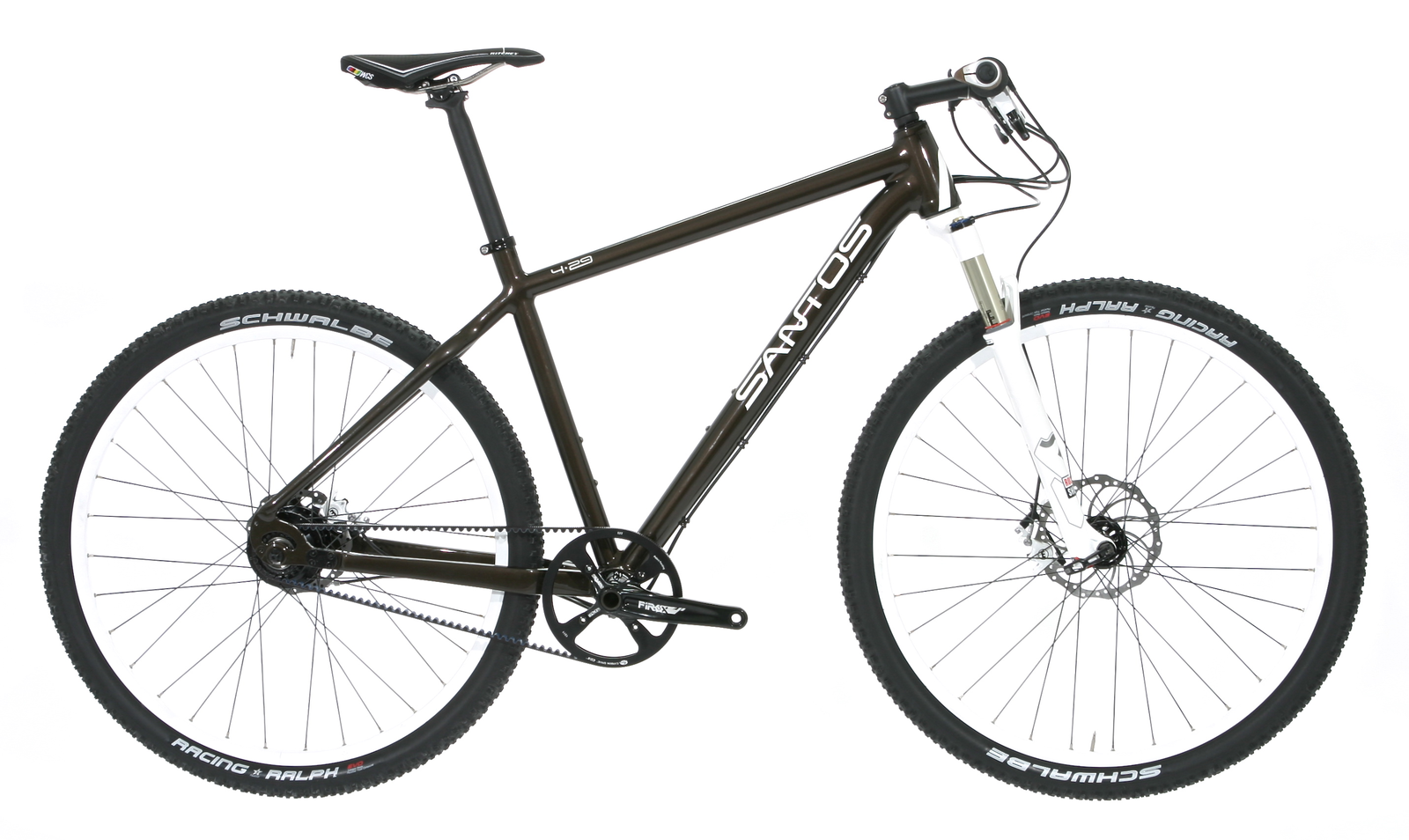 De nieuwe Santos 4.29 met riemaandrijving.