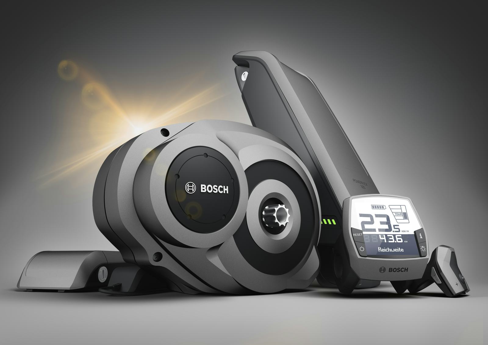 De tweede generatie e-bike systemen van Bosch bestaat uit de nieuwe Active en Performance Line, als aanvulling op de bekende Classic+. Dit is de nieuwe Active Line.