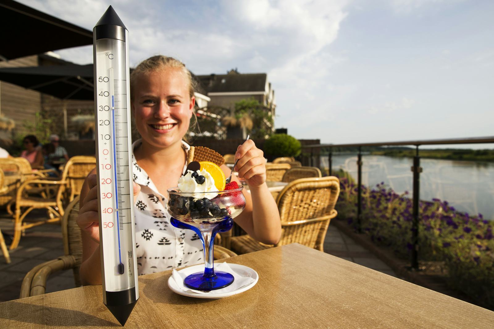 Op 2 augustus 2013 beleefde Nederland een van de warmste dagen ooit, in Arcen in Limburg werd 36,9 graden gemeten.
