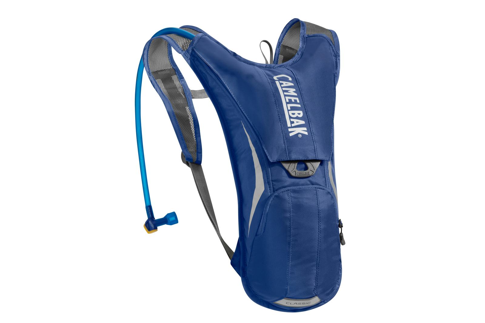 CamelBak biedt een complete lijn van rugzakken met waterreservoir en bidons voor racefietsen en mountainbikes.