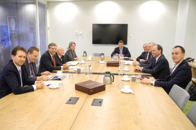 BOVAG sprak deze week met een delegatie van het CDA onder leiding van fractievoorzitter Van Haersma Buma over de noodzaak van een eigen Kredietunie.