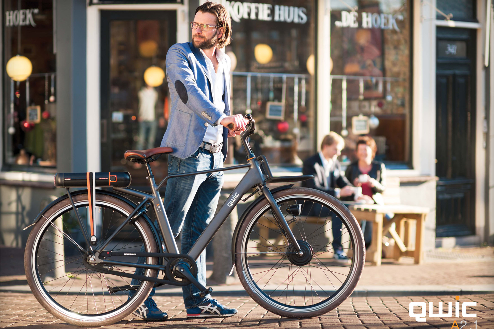 De QWIC premium series beschikken over tweewielaandrijving. Dit zorgt voor een goede balans tussen trap- en motokracht, maximale tractie en grip. 