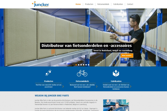 De vormgeving is opgefrist en de merken hebben een prominentere plaats gekregen op de website. 