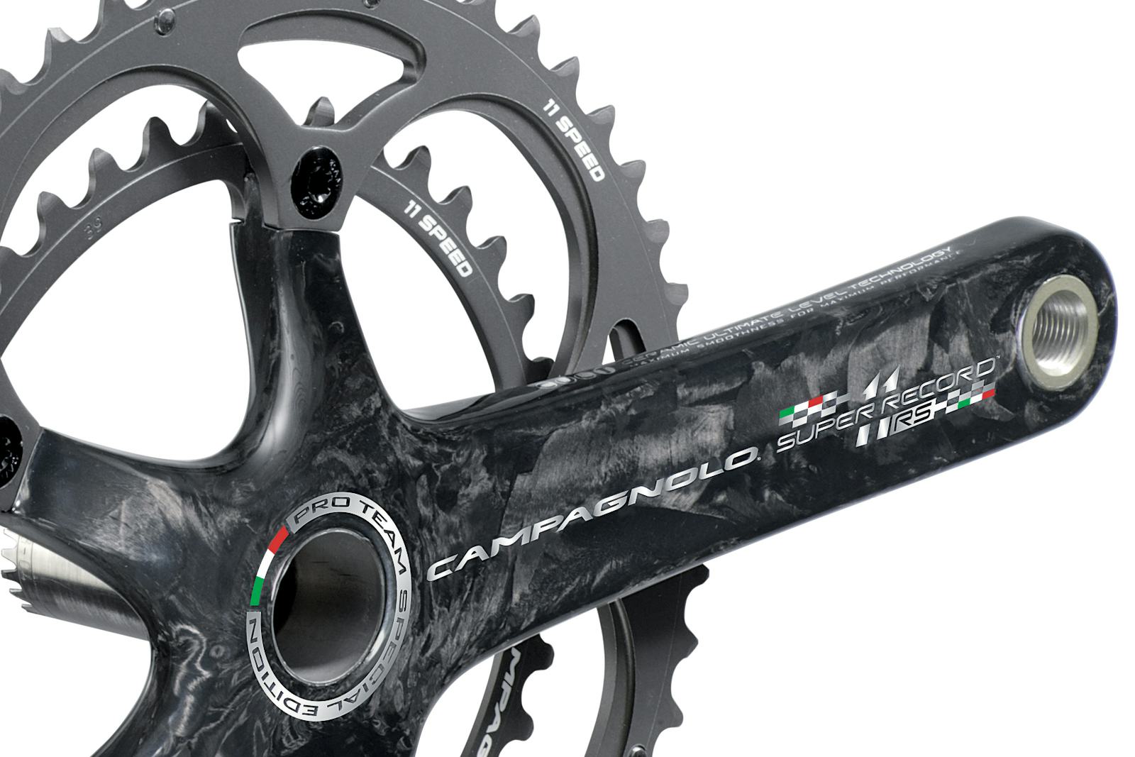 De meeste veranderingen aan de Super Record RS groep zijn niet eenvoudig te herkennen. – Foto Campagnolo