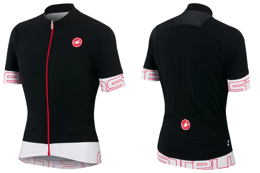 Het Castelli Endurance Jersey is een verderlichte baselayer in combinatie met een geweven stretch jersey.