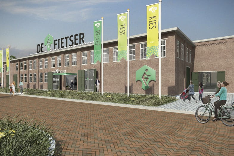 De Fietser is geopend en kan vanaf medio november door consumenten bezocht worden. Foto Accell