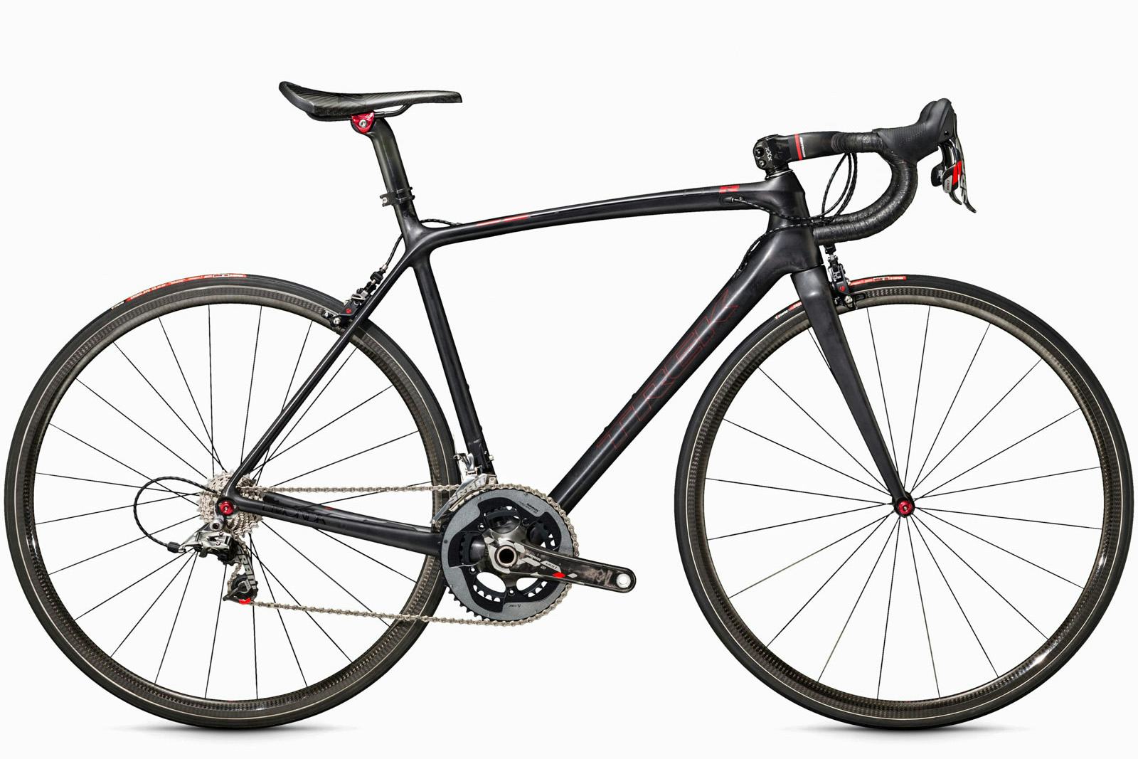 De Trek Émonda is 's werelds lichtste productieracelijn ooit. Op deze foto topmodel Émonda SLR 10.