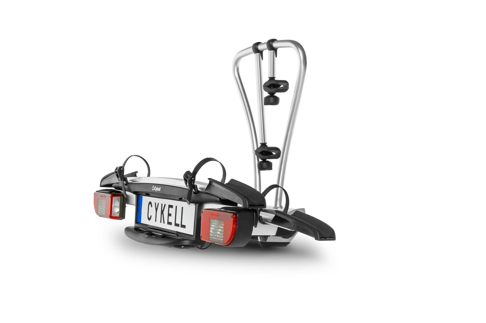 De drager is in minder dan 5 seconden op de trekhaak te installeren.