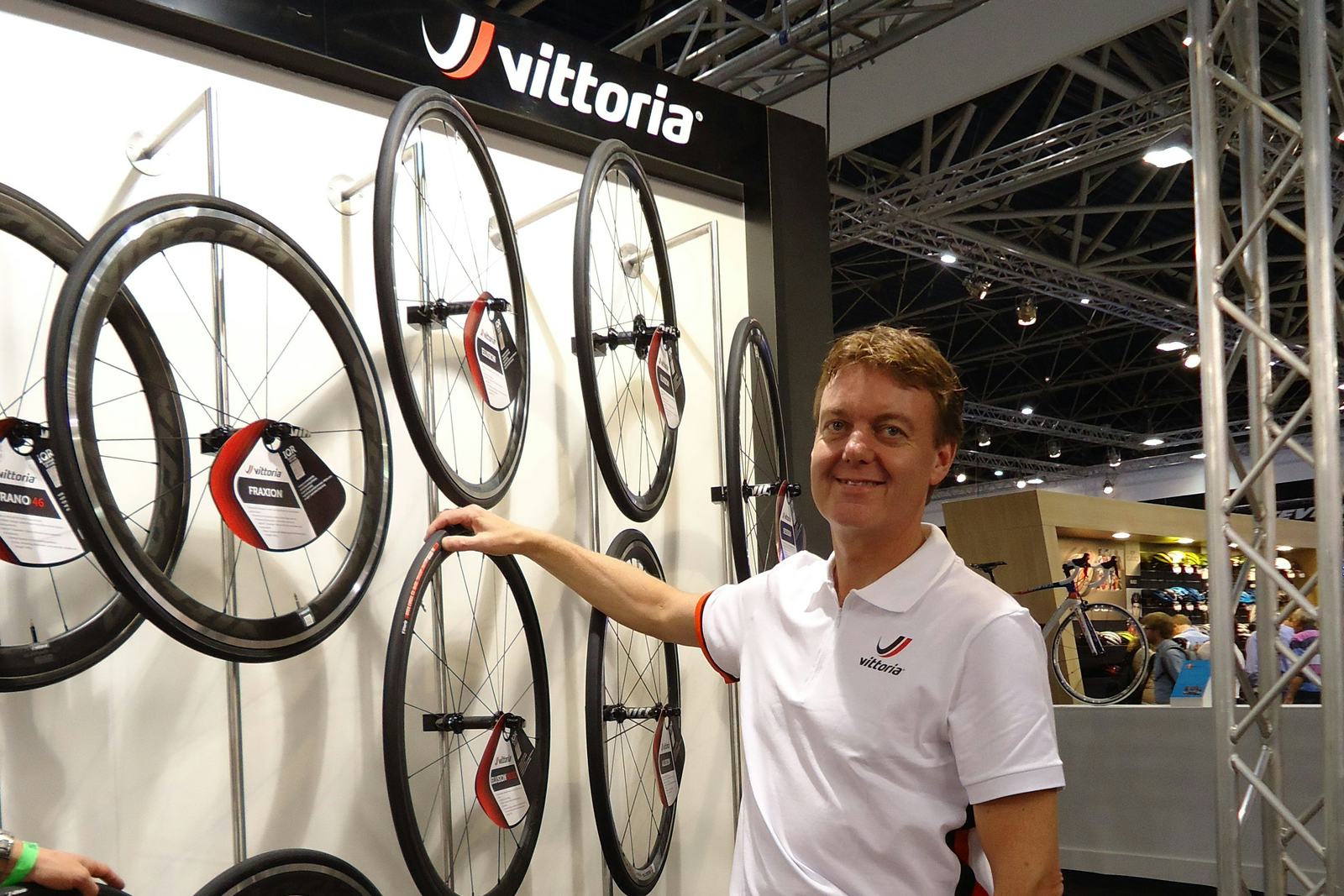 Directeur Theo Hekman van Handelshuis W. Rutteman heeft veel vertrouwen in het bedrijf Vittoria.