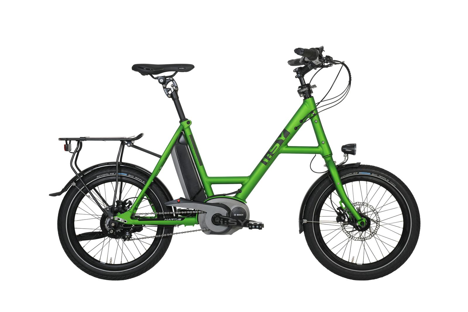 Als gevolg van de compacte maatvoering, mikt Hartje met i:SY onder meer op mensen met een caravan of camper, want daarin zijn deze e-bikes eenvoudig mee te nemen.