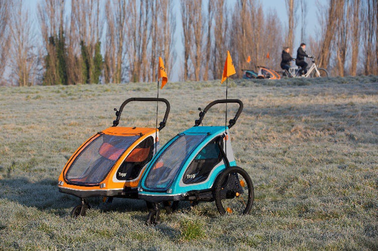 Yepp trailers worden in Nederland en België verdeeld via Kruitbosch.  Foto: Kruitbosch