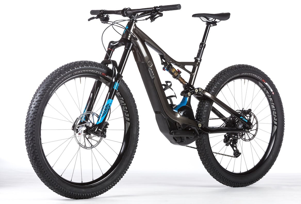 De Specialized Turbo Levo e-MTB komt op de markt in zes verschillende uitvoeringen. Foto Specialized