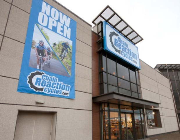 Online retailers Wiggle en Chain Reaction Cycles gaan samen verder onder de naam WiggleCRC. Foto: Chain Reaction Cycle