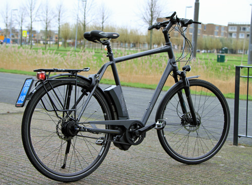 Speed e-bike gebruikers zitten cognitief, door hun leeftijdsprofiel en door hun beweegredenen in de meest veilige doelgroep van alle verkeersdeelnemers. Foto Grontmij
