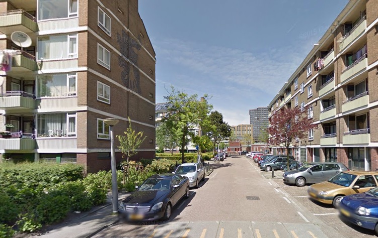 De Karel Klinkenbergstraat in Amsterdam. 