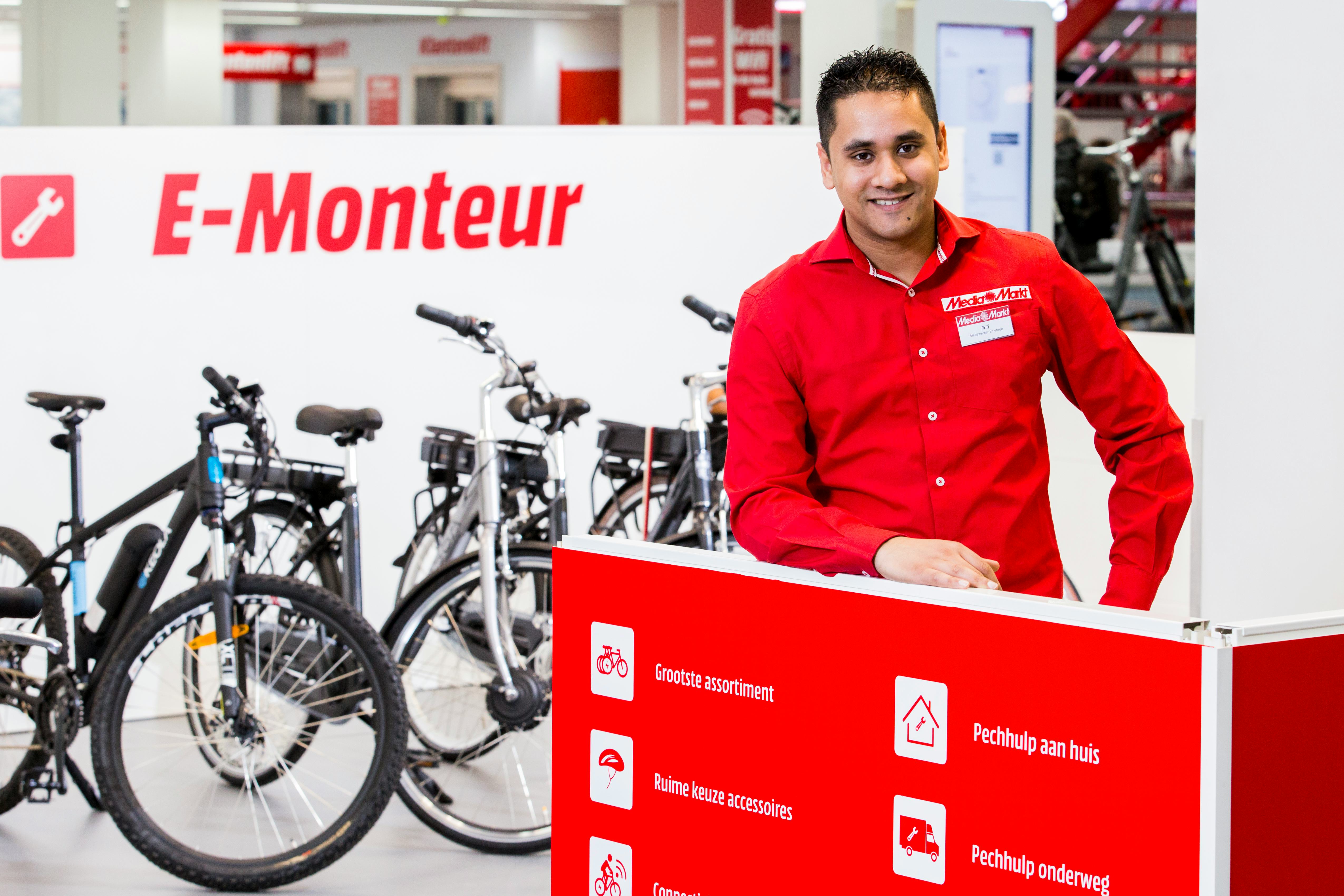 Op 4 april start Media Markt met de verkoop van hun private label e-bike merk Keola op zes winkellocaties en in de webshop. Foto Bertels Fotografie