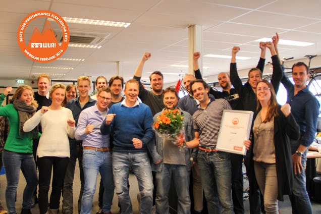 Uit onderzoek van WUA! is Fietsenwinkel.nl uit de bus gekomen als beste (web)winkel voor de aanschaf van een e-bike. Foto Fietsenwinkel.nl