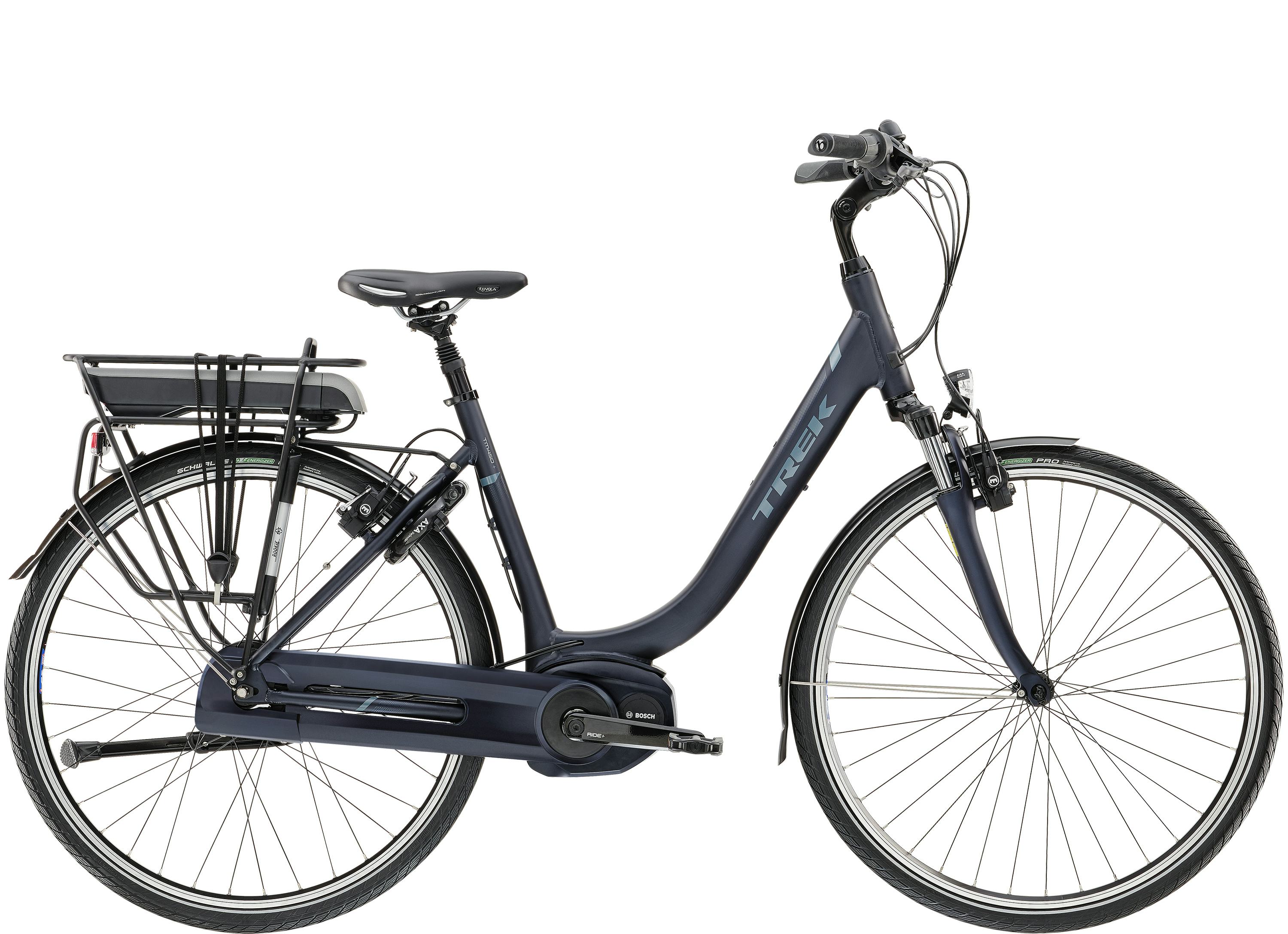 De TM450+ wordt geleverd in een heren en een lowstep model. Foto Trek