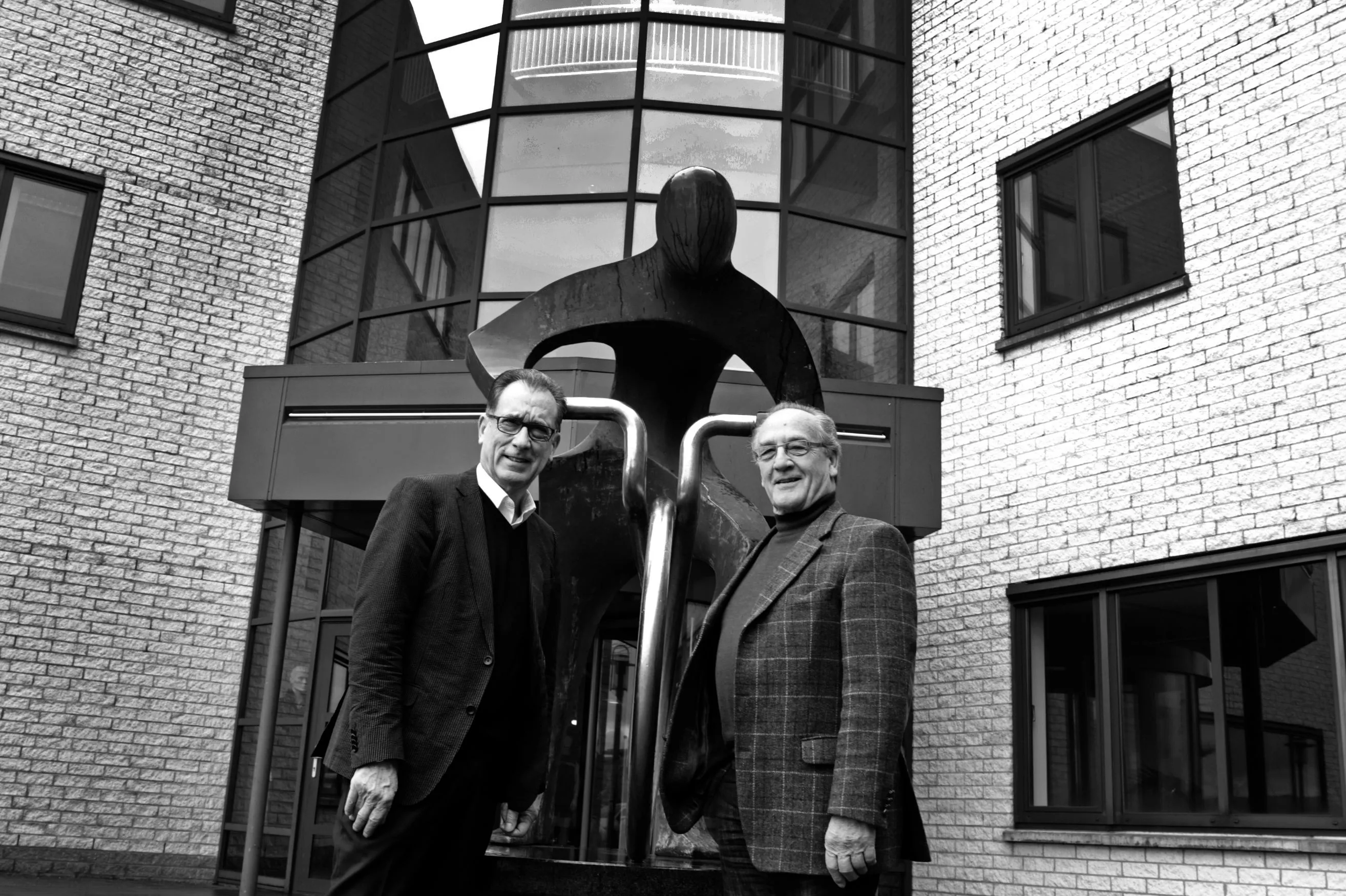 Peter (li.) en Jaap van den Kommer waren bepalend voor het succes van AGU. (Foto AGU)