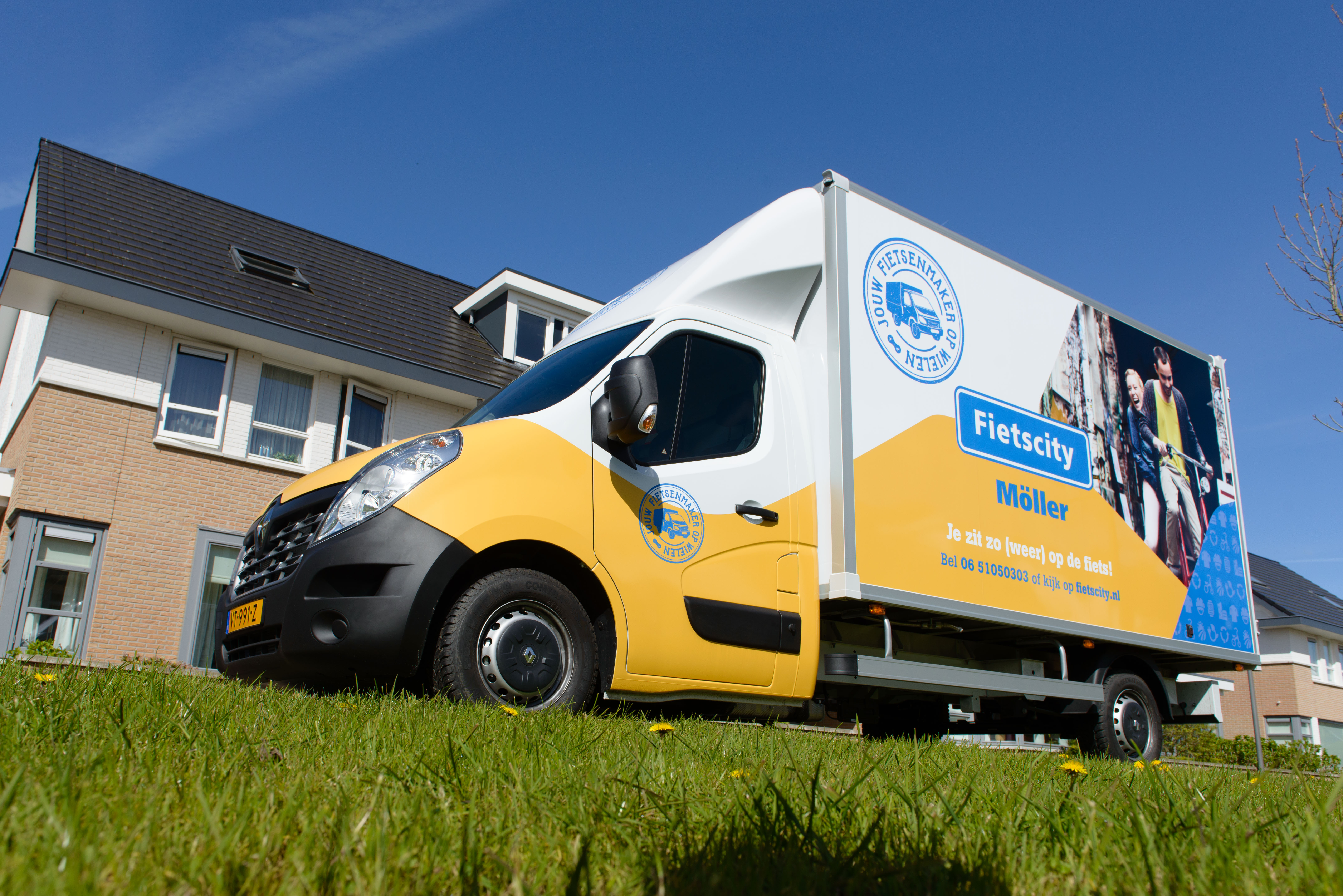 Mei dit jaar opende de Fietscity-formule een 12e winkel in Stadskanaal en in 2016 lanceerde Fietscity een concept voor mobiele fietsenmakers. Foto Fietscity