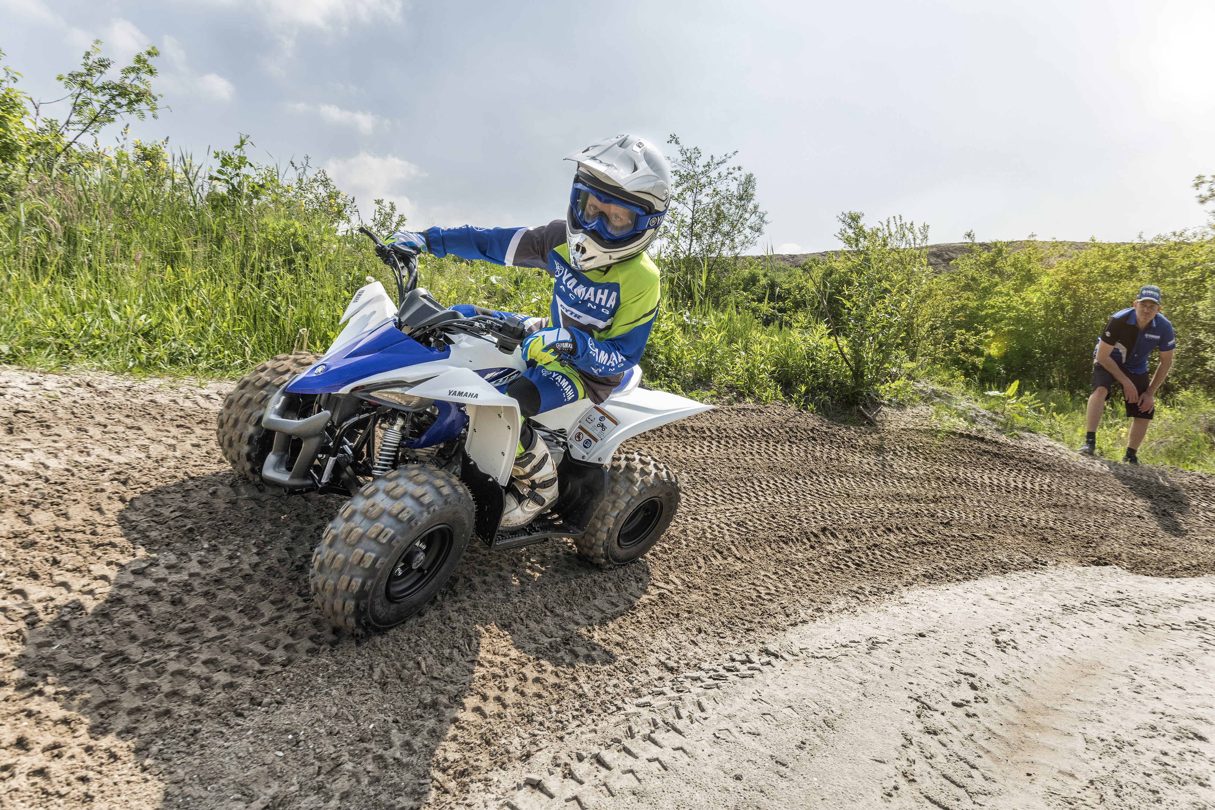 Yamaha YFZ50 voor jeugdrijders, een versie waar steeds meer vraag naar is. Foto Yamaha