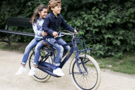 De Alpina Vingino-fietsen zijn uitgevoerd in de maten 24 en 26 inch en voor € 449,- te koop. Foto Kruitbosch