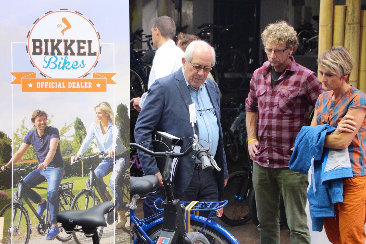 De Louis Verwimp Bikeshow laat een breder beeld zien en worden de noviteiten gepresenteerd uit de 2017 collecties van onder andere Dahon, Dedacciai, Golden Lion, Bikkel (e-)Bikes en Haro Bikes. Foto Nieuwsfiets