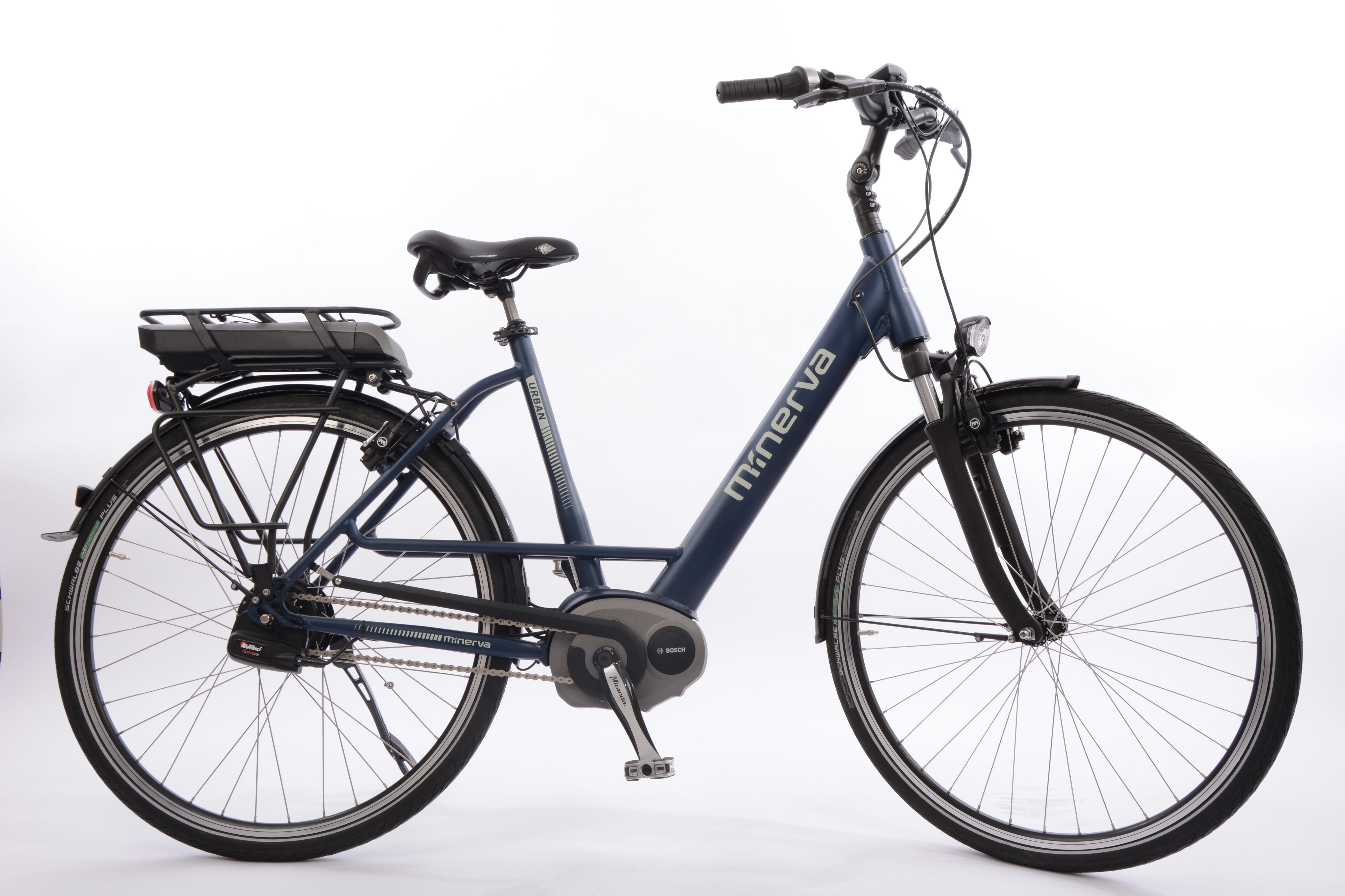 Minerva BT breidt zijn collectie elektrische fietsen uit met een model met Bosch-motor en Nuvinci-versnellingen. Foto Minerva