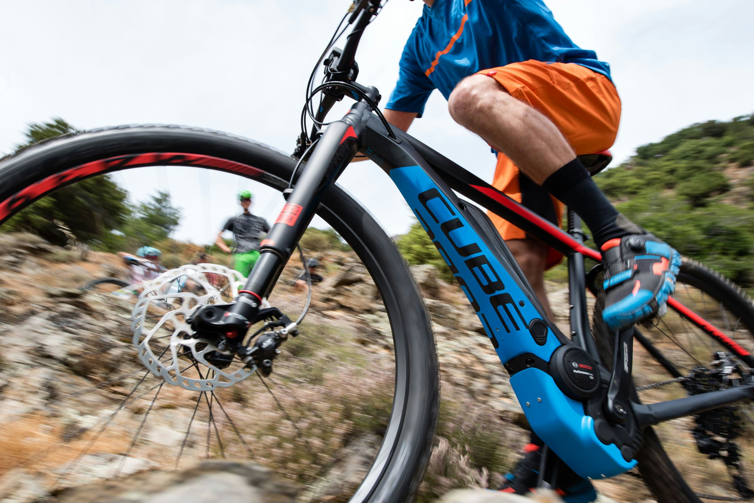 Voor de leisure fietser: Cube e-MTB. Foto Cube