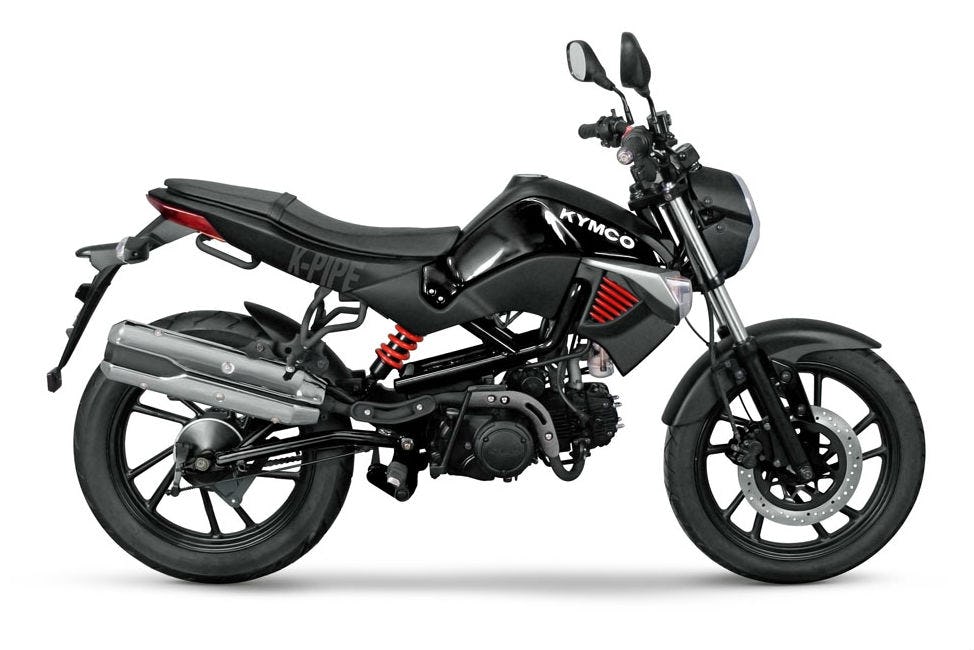 Kymco doet het goed in de bromfietsklasse. Foto Kymco