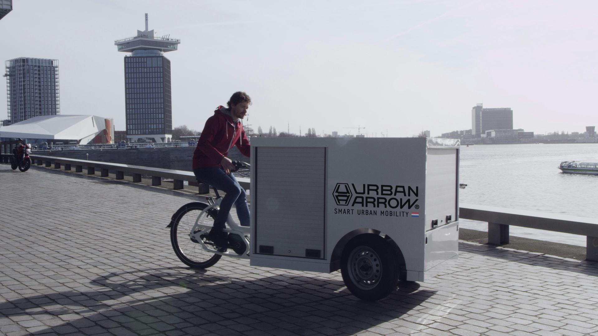 De Tender van Urban Arrow. Foto Urban Arrow