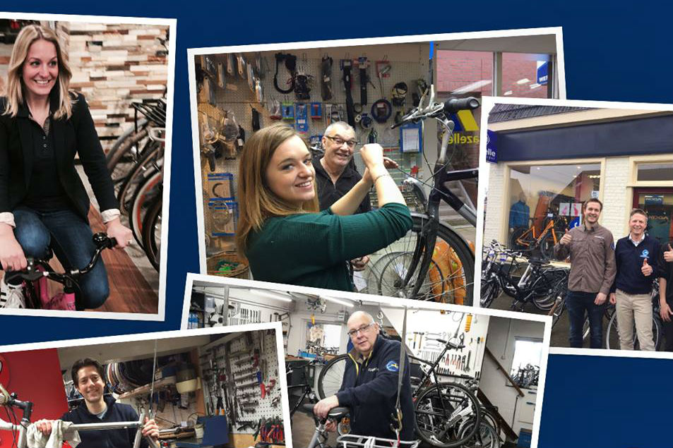 Diverse Gazelle-medewerkers liepen een dag mee bij een dealer. Foto Gazelle