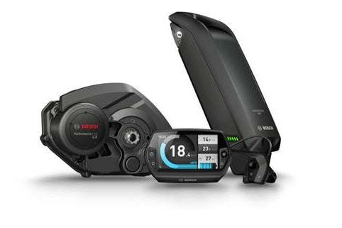 De e-MTB modus vervangt de huidige Sport-modus. Deze modus verhoogt de fysieke prestaties van de fietser met 120 à 300 procent. Foto Bosch eBike Systems