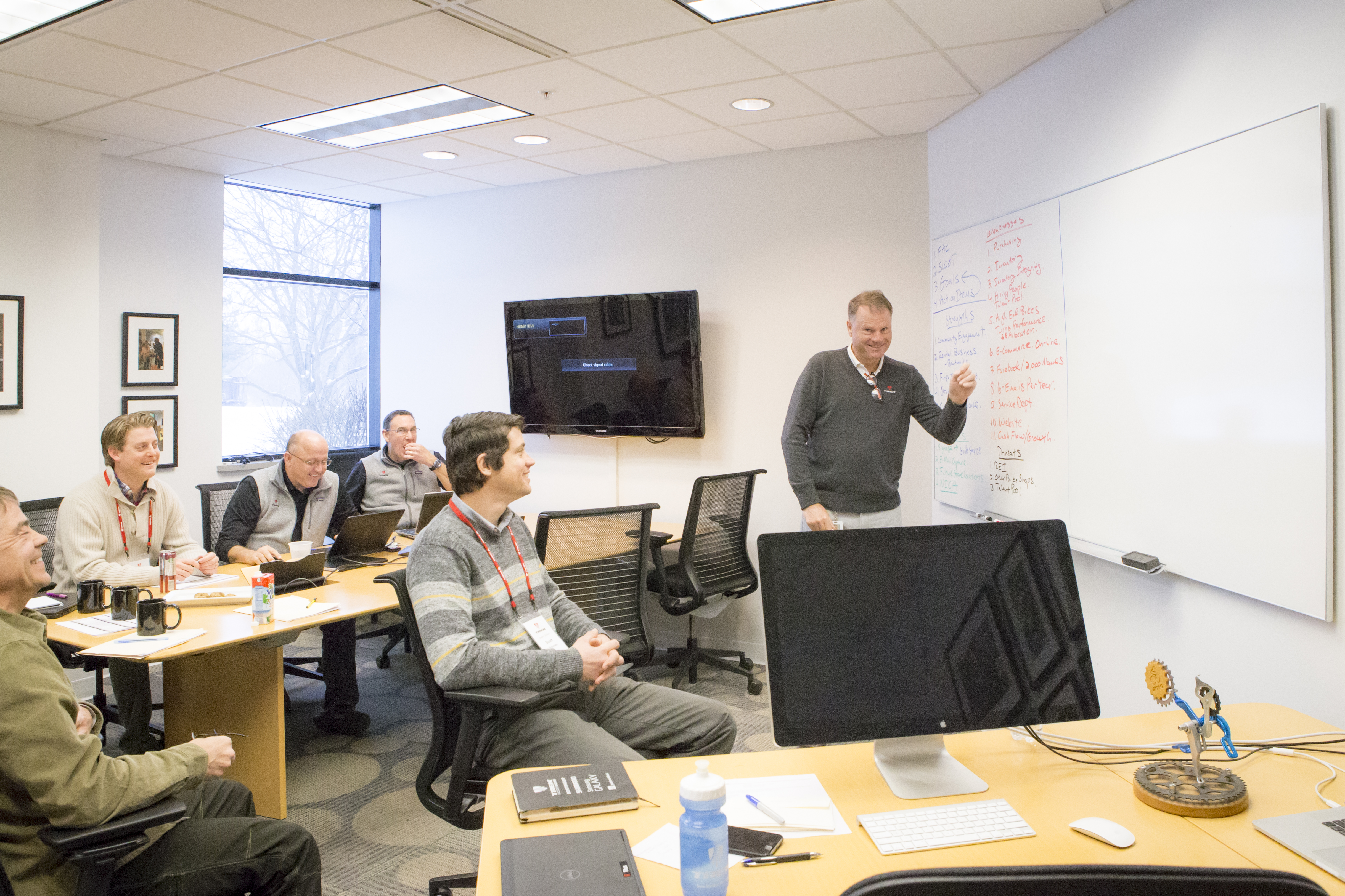 Vanuit Trek wordt de agenda, externe locatie en analyses kosteloos verzorgd, waarbij een ervaren Trek medewerker het CI-event leidt.  Foto Bikeurope BV