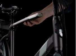 Herenmodel van Sparta met afneembare bovenbuis. De oplossing voor de 'gevaarlijke stang' op de herenfiets? Foto Sparta