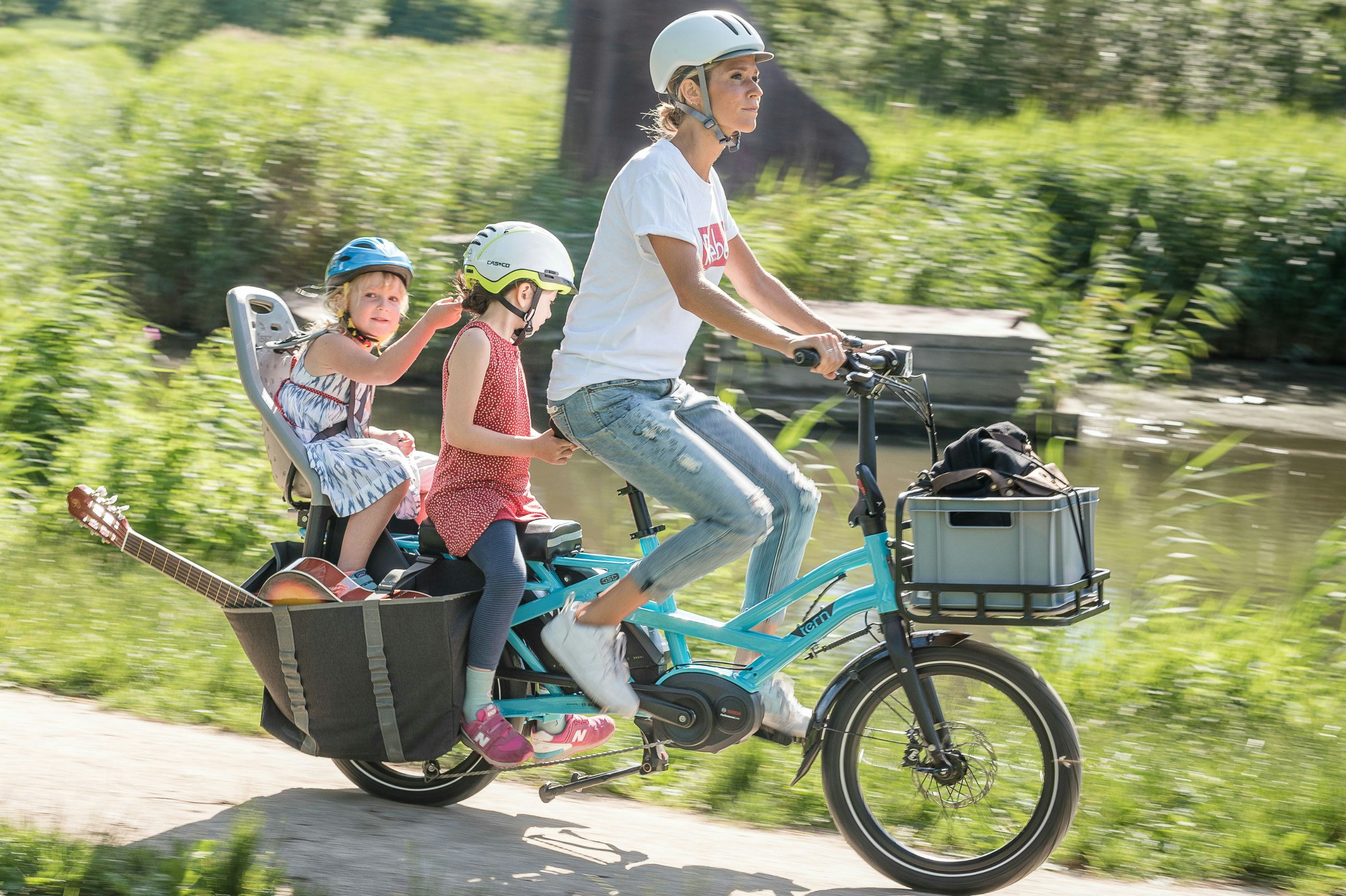Handige e-bike voor in de stad. Foto Tern