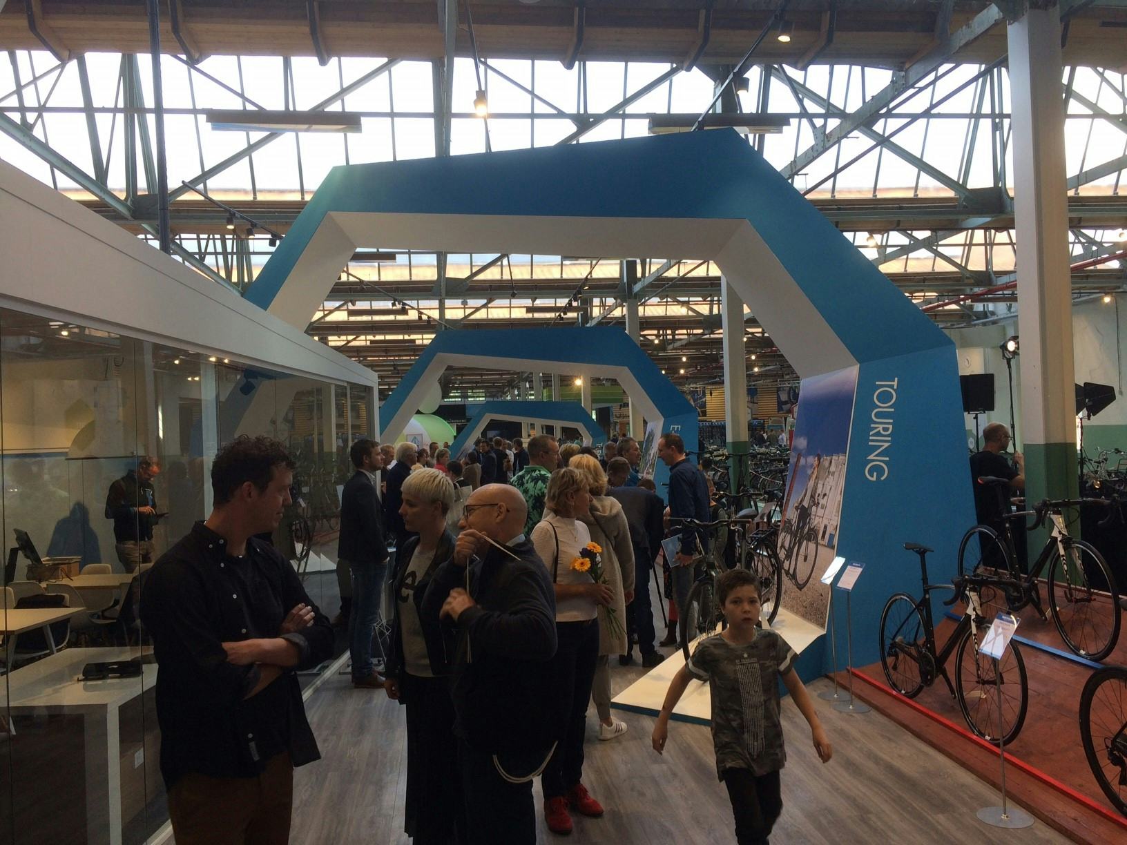 Een drukte van belang in De Fietser. Foto Accell Nederland