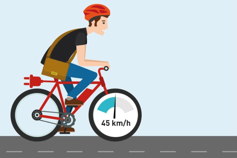 Babet Hendriks van Mobycon denkt dat het gebruik van de speed pedelec gestimuleerd moet worden. Afbeelding Mobycon